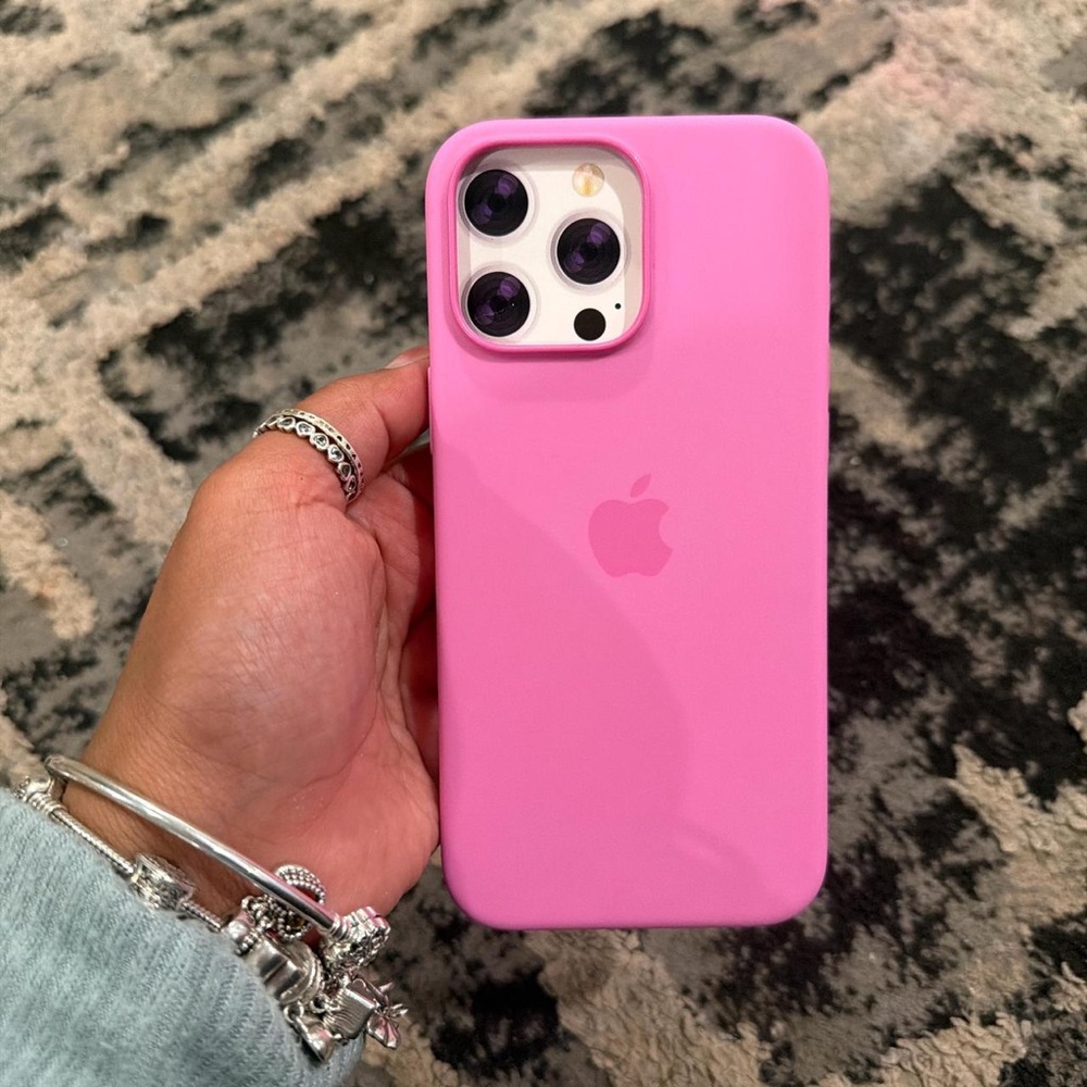 Apple Vibrant Pink iPhone Case